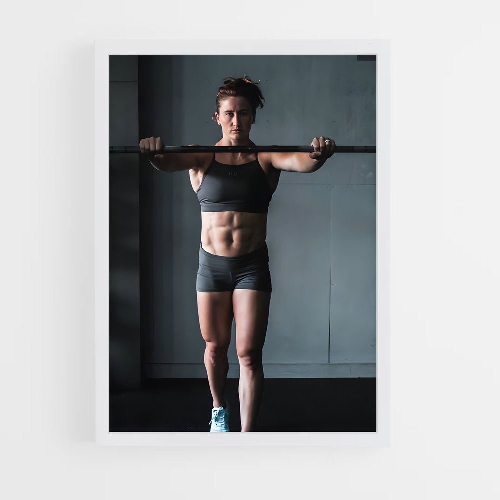 Poster Tia toomey – affiche Powerlifting (vue 3)